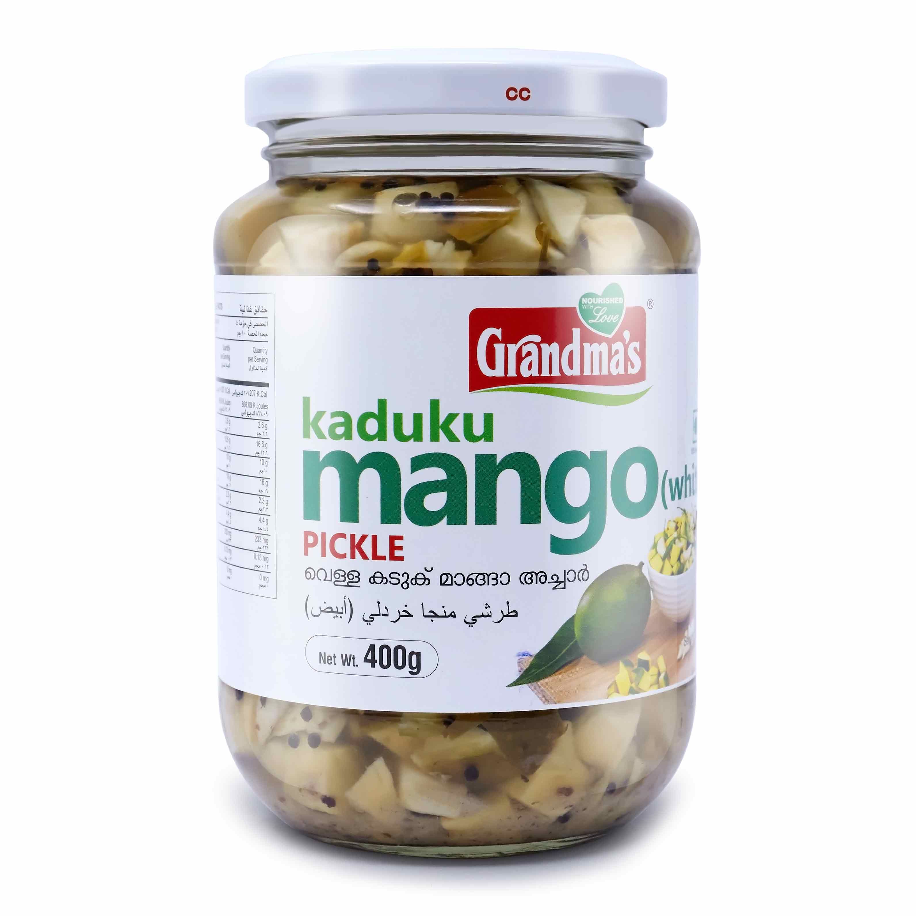 Kaduku Mango (White) Pickle